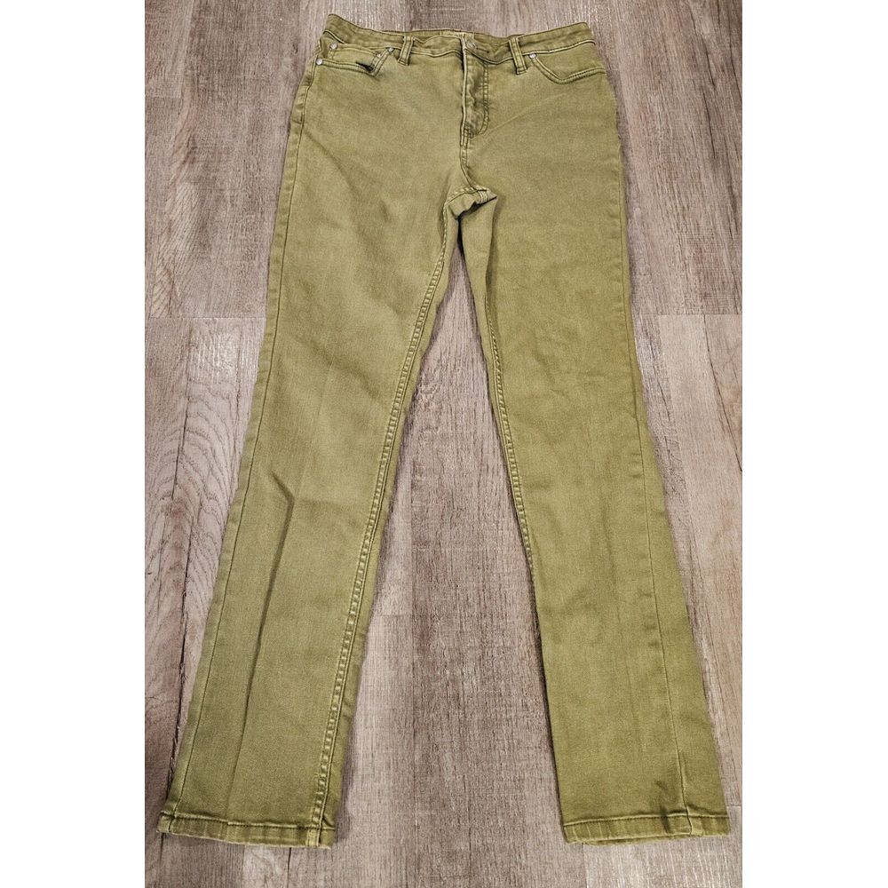 Candace‎ Cameron Bure Women's Size 4 Slim Straight Jeans Green